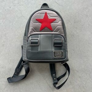 Marvel Loungefly Winter Solider Mini Backpack
